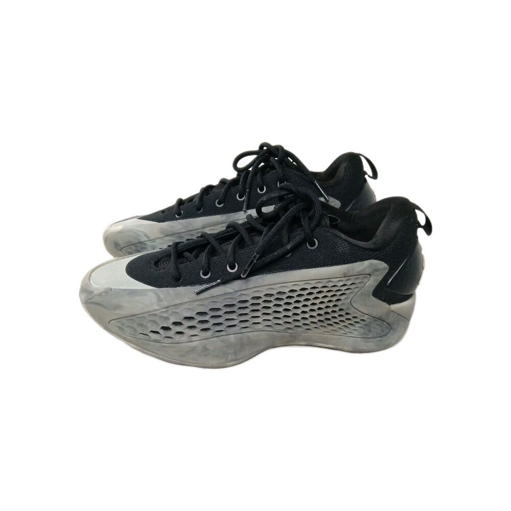 Adidas Shoes Mens Size 6.5 A.E. 1 J Low Anthony Edwards  Black-Gray JI4074 - Picture 2 of 10